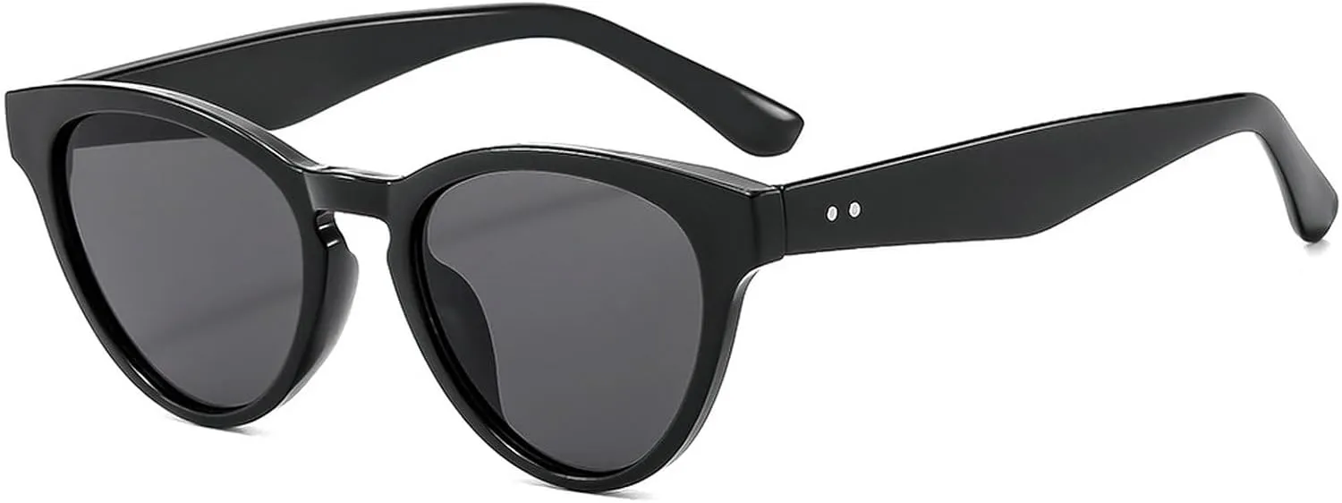 Sexy Cat Eye Sunglasses Women Vintage Small Cat Eye Sexy Brown Sunglasses For Ladies 80s 90S Trendy Stylish Glasses