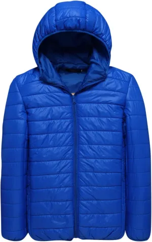 SHOPESSA Womens Quilted Hoodie Jacket Lightweight Down Puffer Jacket Packable Winter Warm Coat Winter Outfits 2023 Trendy