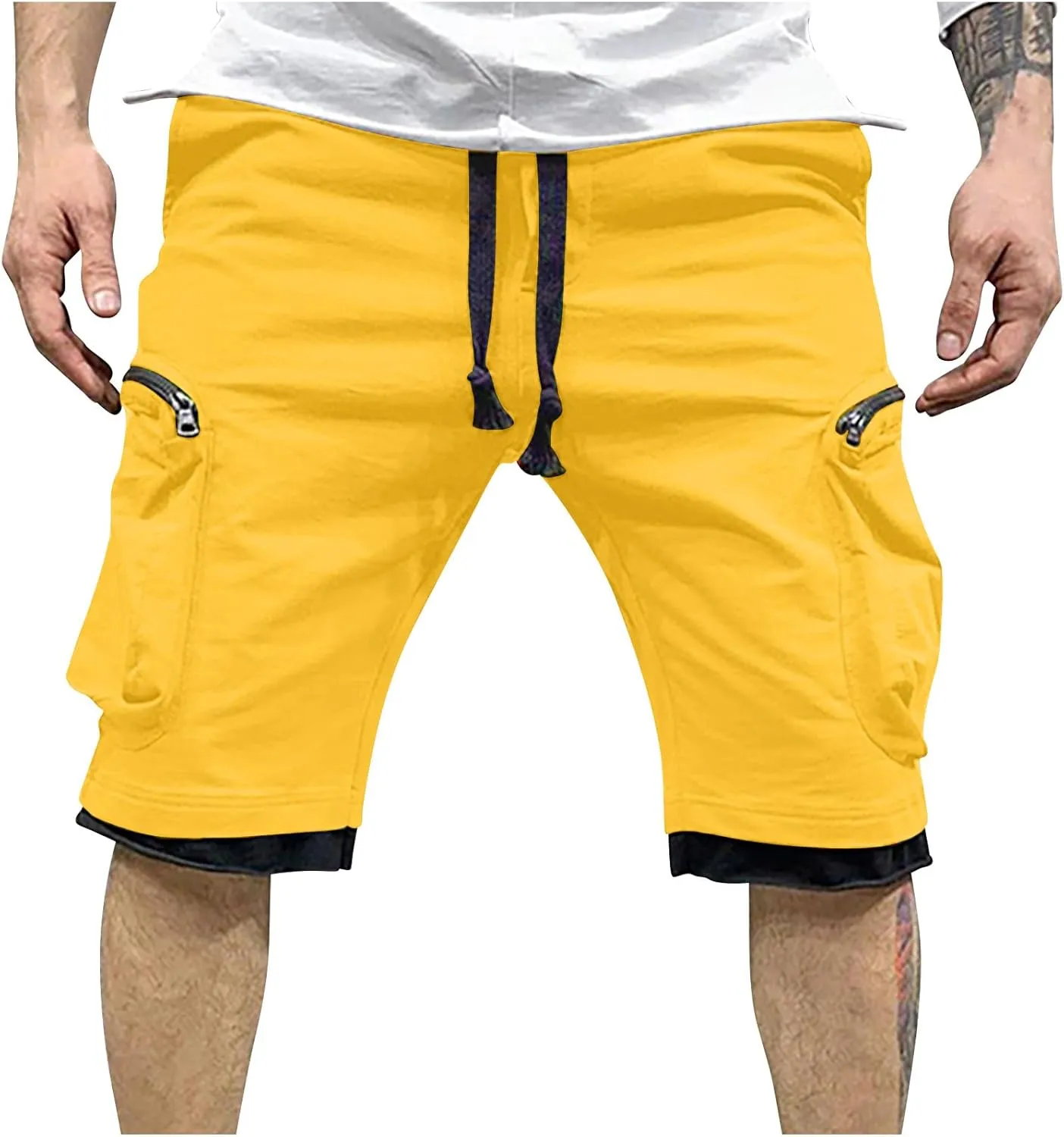 Shorts for Man Summer Fall Loose Fit Sport Athletic Beach Hawaiian Pants Shorts Sweat Pants Man 2025