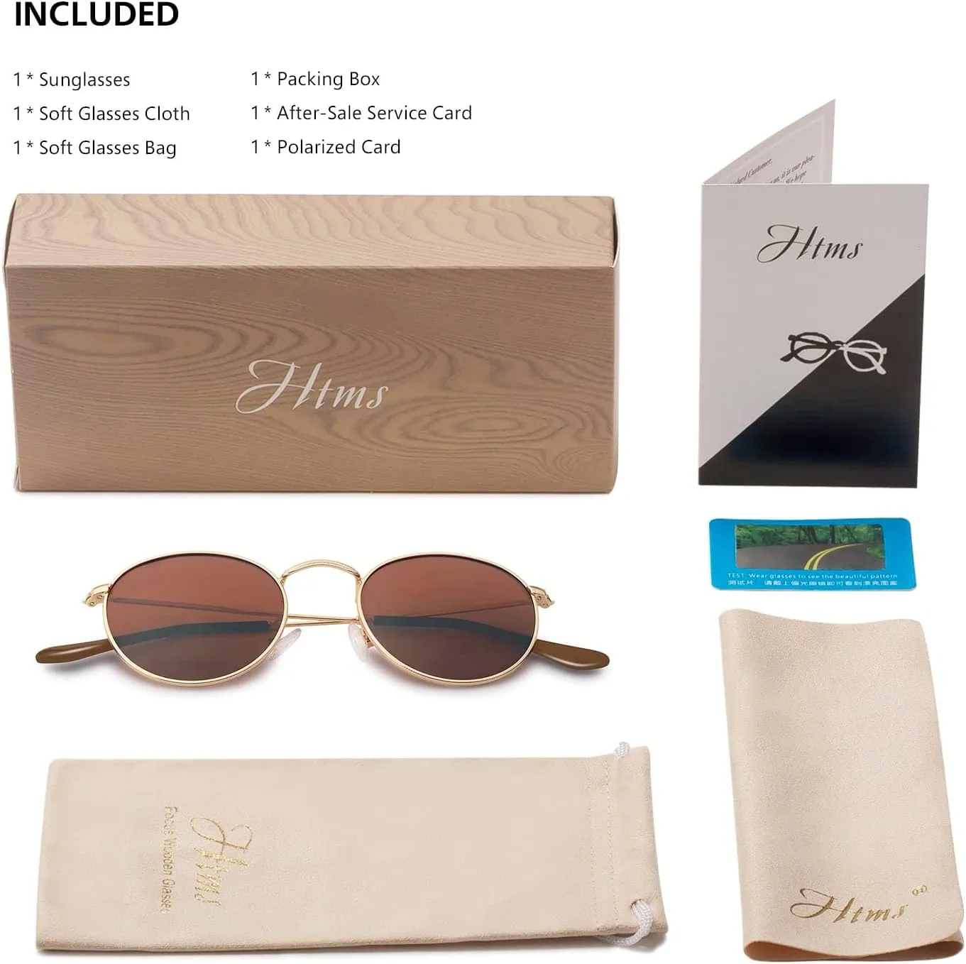 Small Round Polarized Sunglasses Retro Men Women Mirrored Lens Metal Frame Circle Sun Glasses Shades