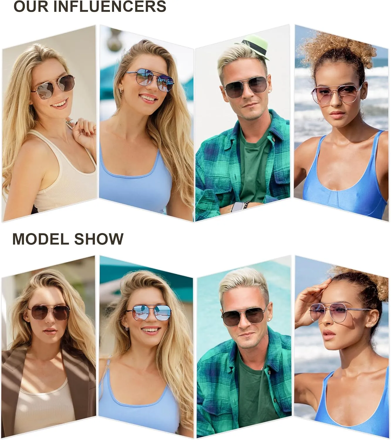 SOJOS Classic Square Aviator Sunglasses for Women Men Retro Hexagon UV400 Protection Shades SJ1222