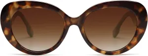 SOJOS Retro Cat Eye Polarized Sunglasses Womens Vintage Shades Trendy Designer Sun Glasses UV Protection SJ2261