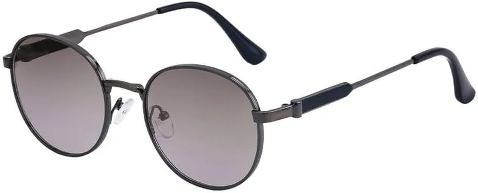 SPOAVGYZ-Vintage Round Metal Frame Sunglasses For Men Women Trendy Luxury Eyewear Sun Glasses Lenses