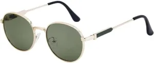 SPOAVGYZ-Vintage Round Metal Frame Sunglasses For Men Women Trendy Luxury Eyewear Sun Glasses Lenses