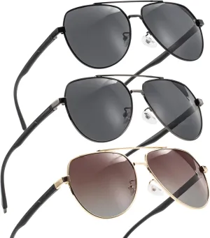 Sunglasses for Women Men Polarized Sun Glasses Trendy Shade Reduce Glare