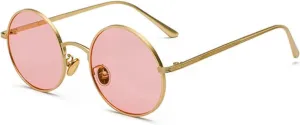 Super Round Women Sunglasses Fashion Men Lens Shades Uv400