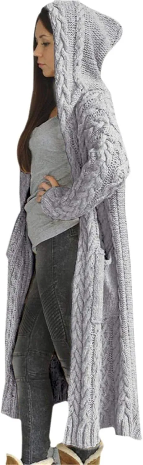 Trench Coats for Women Women Cardigan Breasted Large Long Single Sleeves Coat Women's Coat Double-Breasted Classic