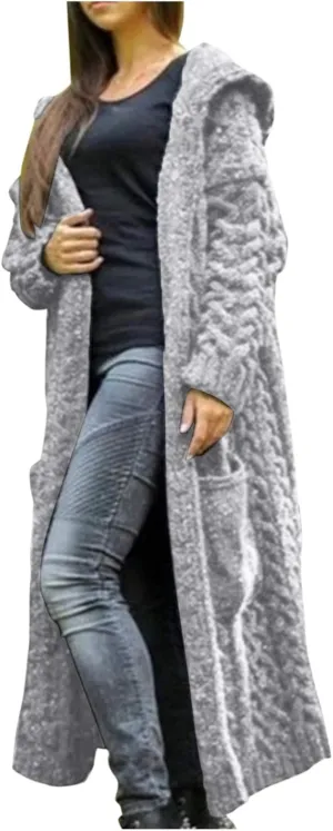 Trench Coats for Women Women Cardigan Breasted Large Long Single Sleeves Coat Women's Coat Double-Breasted Classic