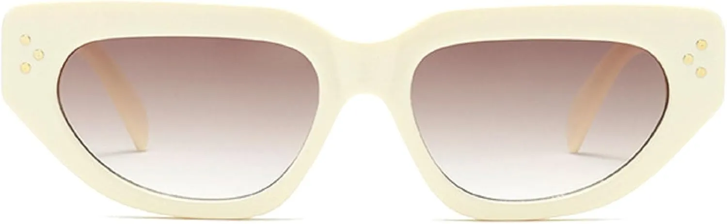 Vintage Cat Eye Sunglasses for Women Fashion Retro Gradient Sun Glasses Ladies Shades Eyewear Women Goggles