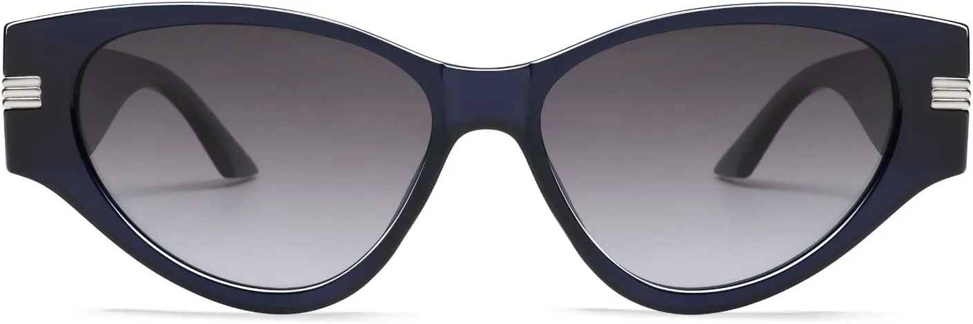Vintage Cat Eye Sunglasses for Women Trendy Cateye Frame Sunnies AP3720