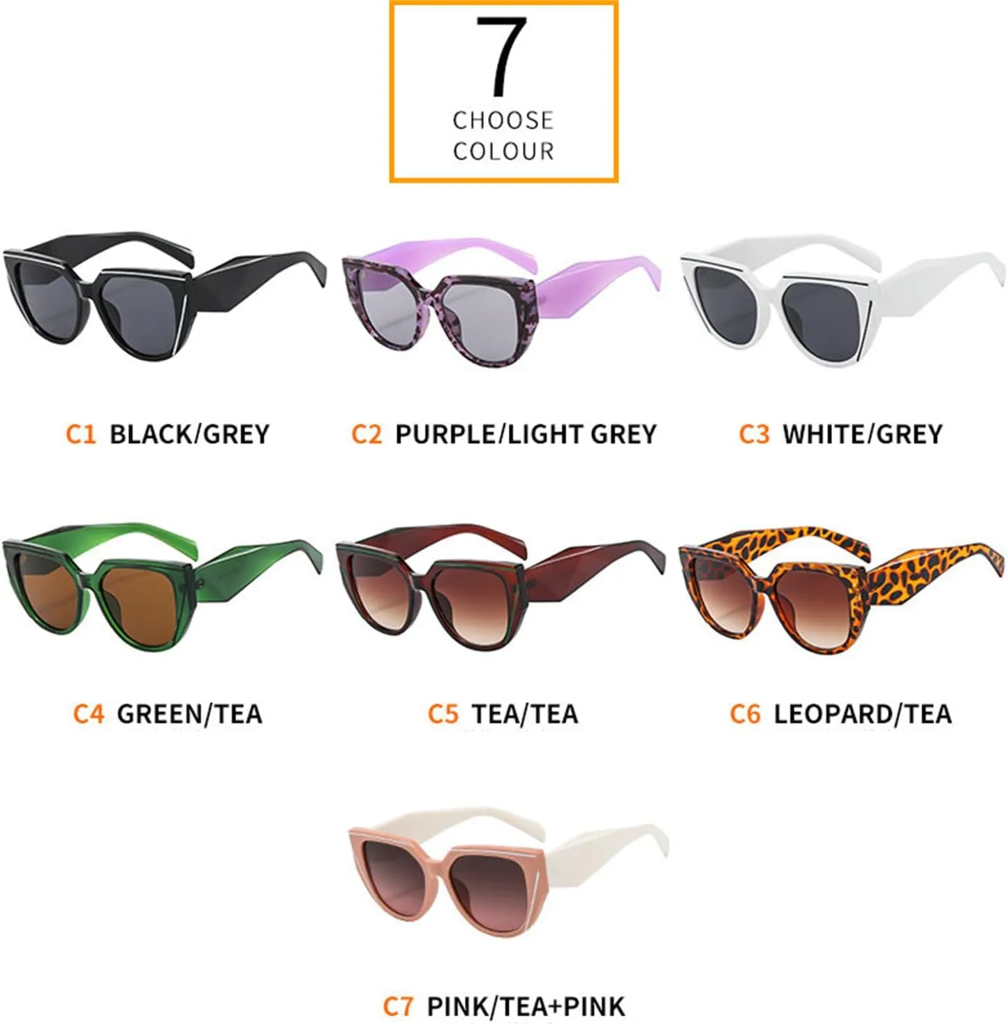 willochra Fashion Cat Eye Sunglasses for Women Retro Narrow Cat-eye Sun Glasses Triangle Vintage Style Tinted Lens