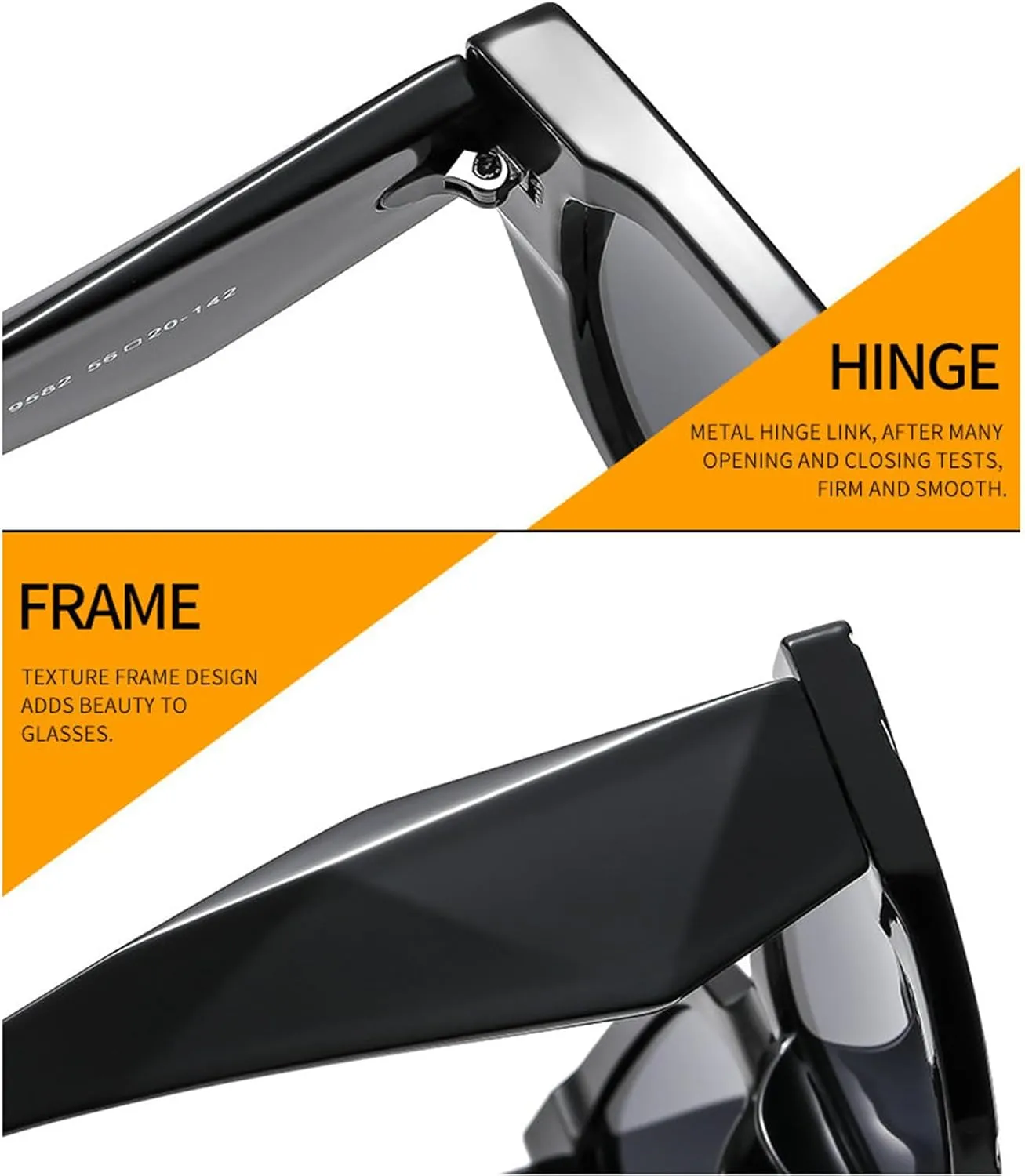 willochra Fashion Cat Eye Sunglasses for Women Retro Narrow Cat-eye Sun Glasses Triangle Vintage Style Tinted Lens