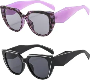 willochra Fashion Cat Eye Sunglasses for Women Retro Narrow Cat-eye Sun Glasses Triangle Vintage Style Tinted Lens