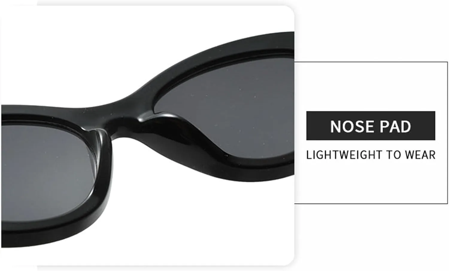 willochra Fashion Cat Eye Sunglasses for Women Vintage Y2K Oval Sun Glasses Ladies Gradient Black Shades Eyewear UV400