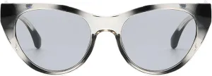 willochra oversized Vintage Cat Eye Sunglasses for Women Fashion Luxury Ladies Gradient Thick Frame Sun Glasses UV400