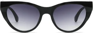 willochra oversized Vintage Cat Eye Sunglasses for Women Fashion Luxury Ladies Gradient Thick Frame Sun Glasses UV400