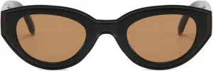 willochra Polygon Women Oval Sunglasses Vintage Gradient Candy Color Shades Cat Eye Trendy Designer Travelling Eyewear