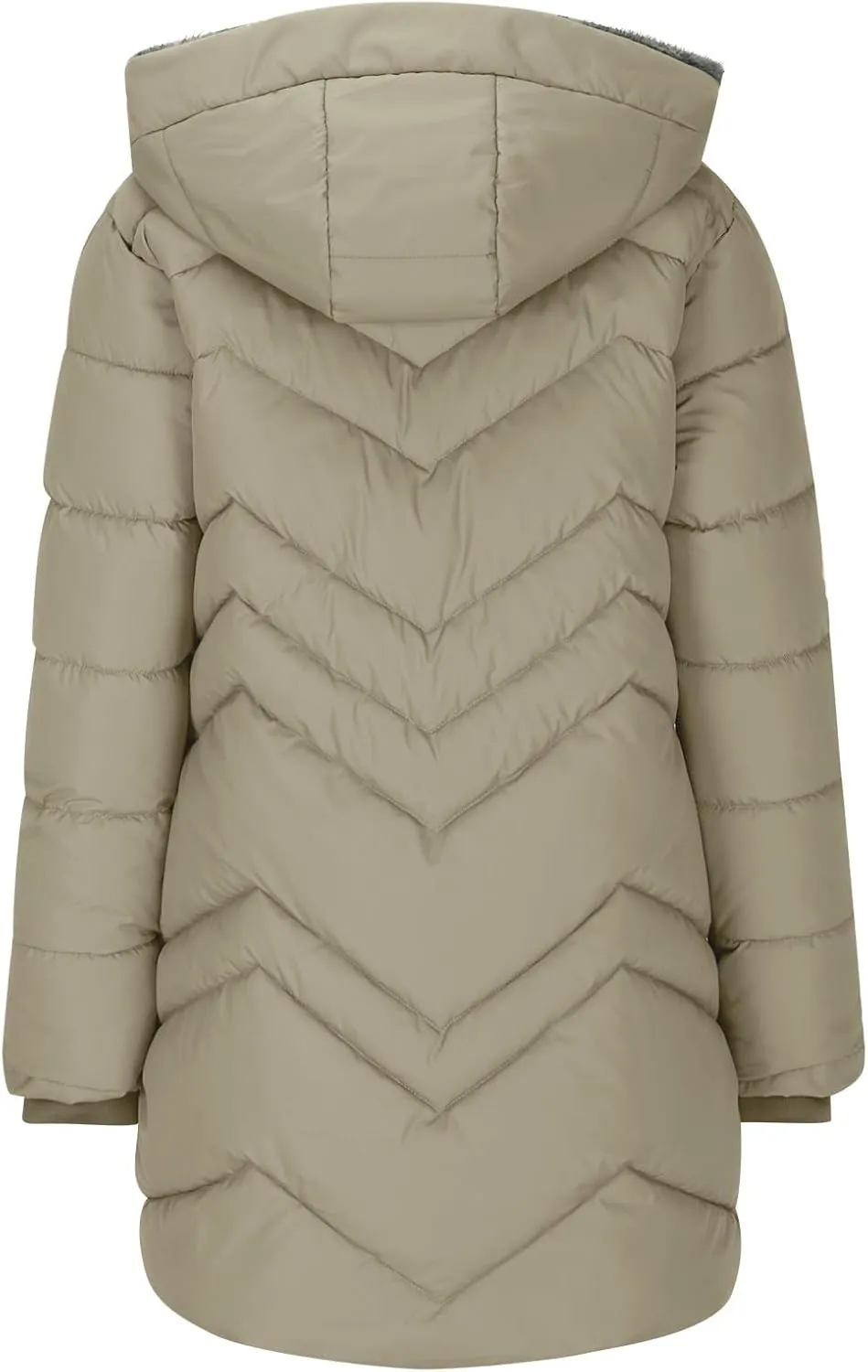 Winter Puffer Thicken Jackets for Women Waterproof Warm Maxi Coats down Jackets Faux Fur Parka with Hood down Coats