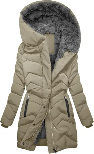 Winter Puffer Thicken Jackets for Women Waterproof Warm Maxi Coats down Jackets Faux Fur Parka with Hood down Coats