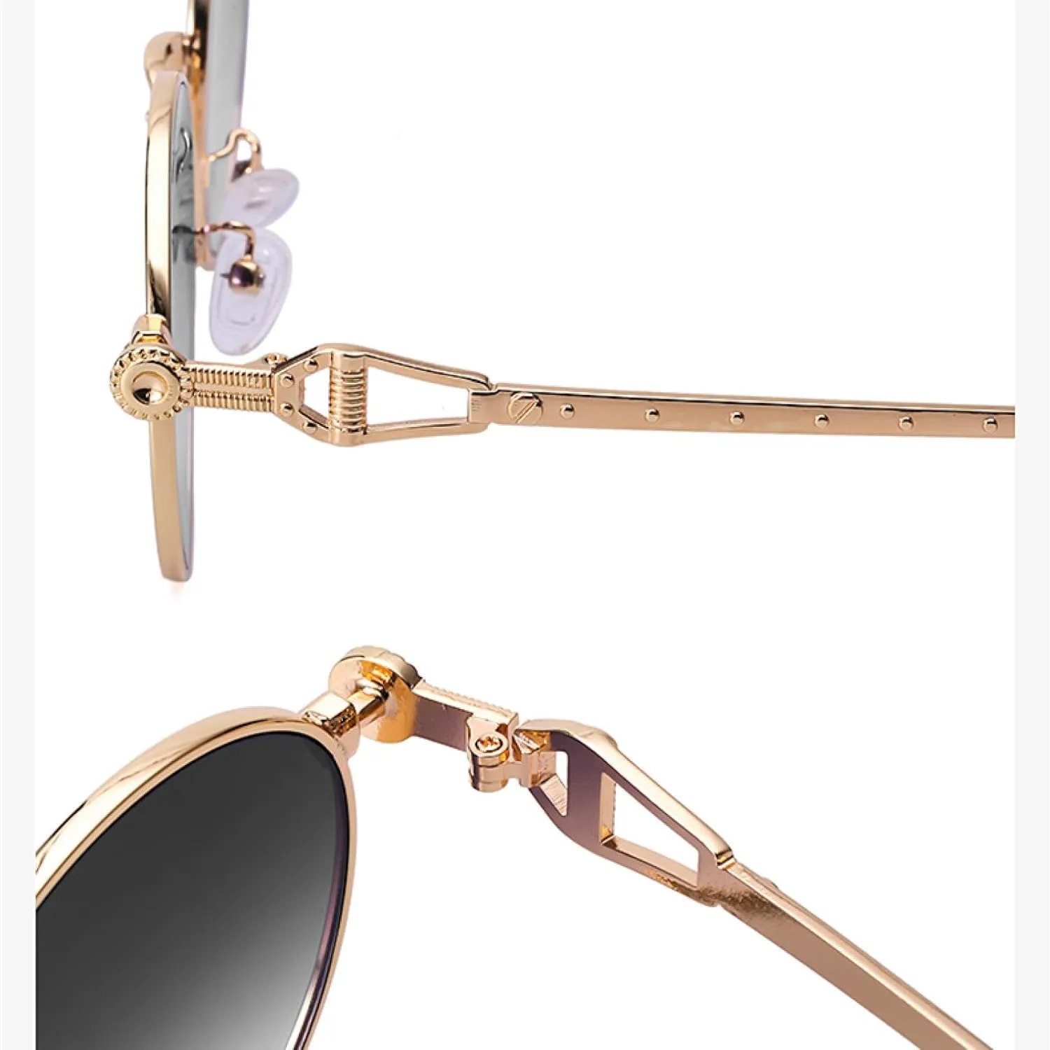 Woman and Man Luxury Fashion Sunglasses Round Classic Outdoor