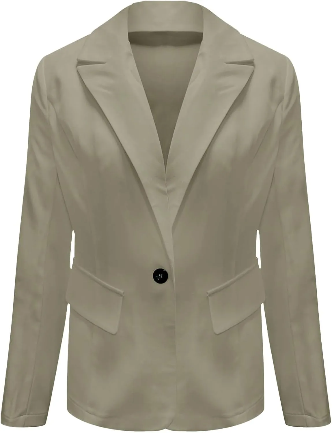 Women Blazers for Work Casual Business Casual Jackets Long Sleeve Lapel Open Front Cardigan Office Suit with Pockets