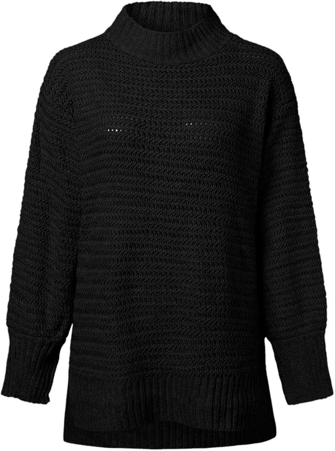 Women Casual Half Turtleneck Fashion Loose Autumn Elegant Warm Oversized New Pullover Solid Color Sweaters Men