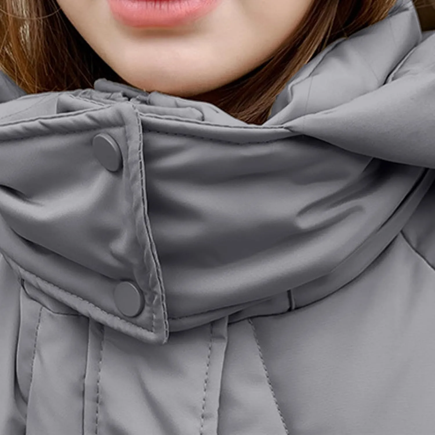 Women Long Winter Coats Plus Size Puffer Jackets Thicken Outerwear Maxi Down Coats Parka Quilted Lightweight Jackets