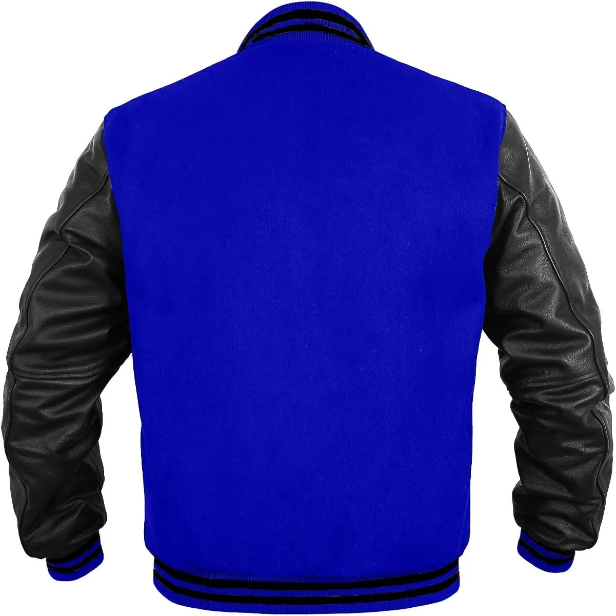 Women Varsity Jacket Genuine Leather Sleeve and Wool Blend Letterman Ladies Girls College Varsity Jackets