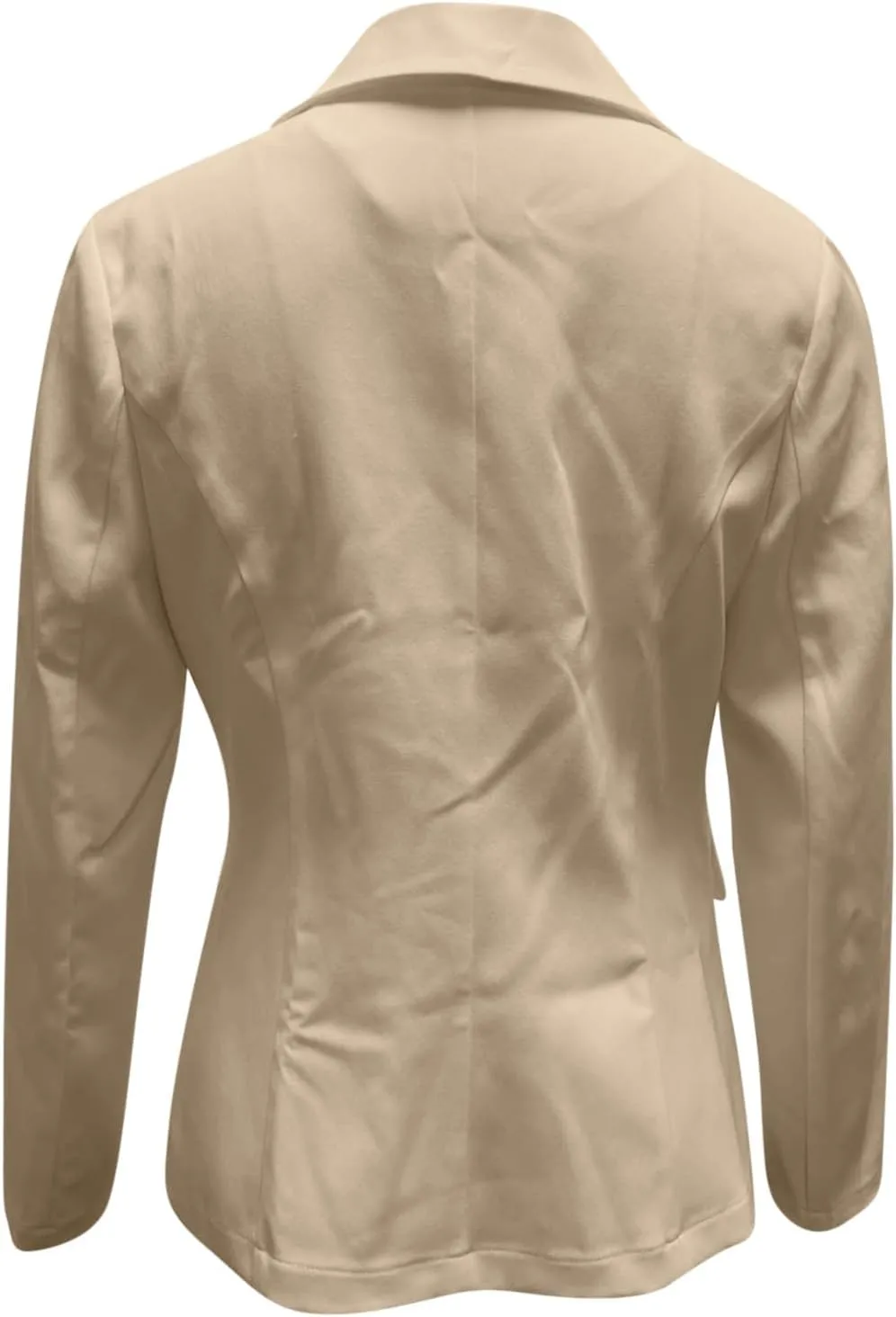 Womens Blazer Casual Lapel Long Sleeve Solid Classic Open Front Cardigan Blazers Daily Commute Office Fall Coats
