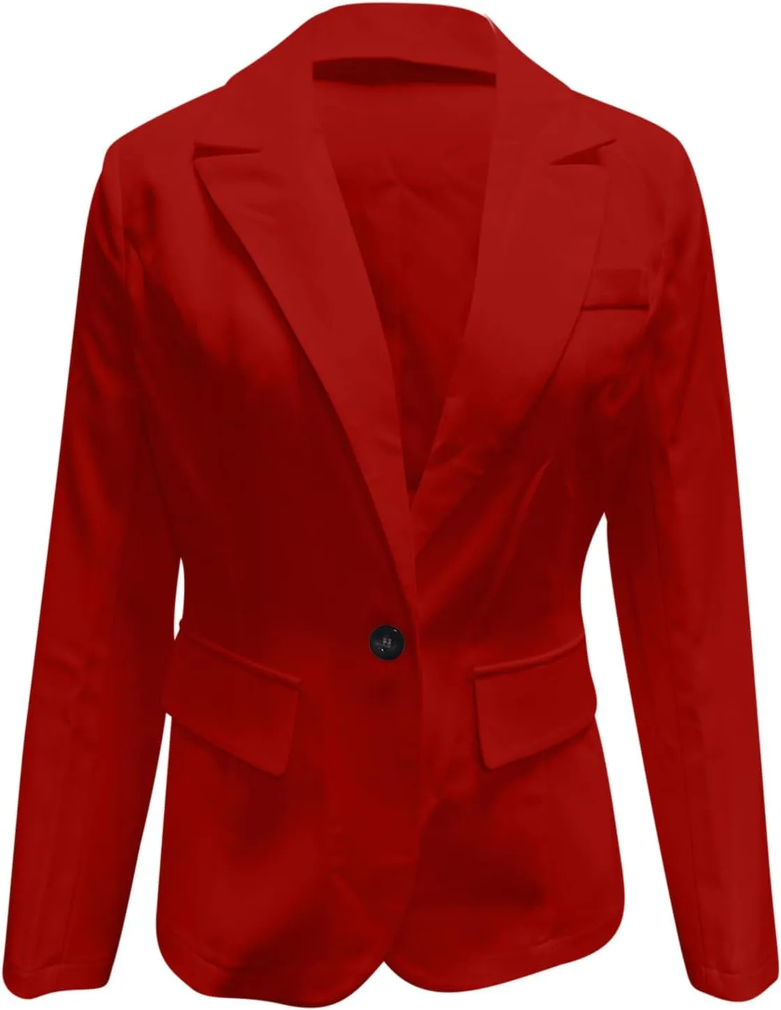 Womens Blazer Casual Lapel Long Sleeve Solid Classic Open Front Cardigan Blazers Daily Commute Office Fall Coats