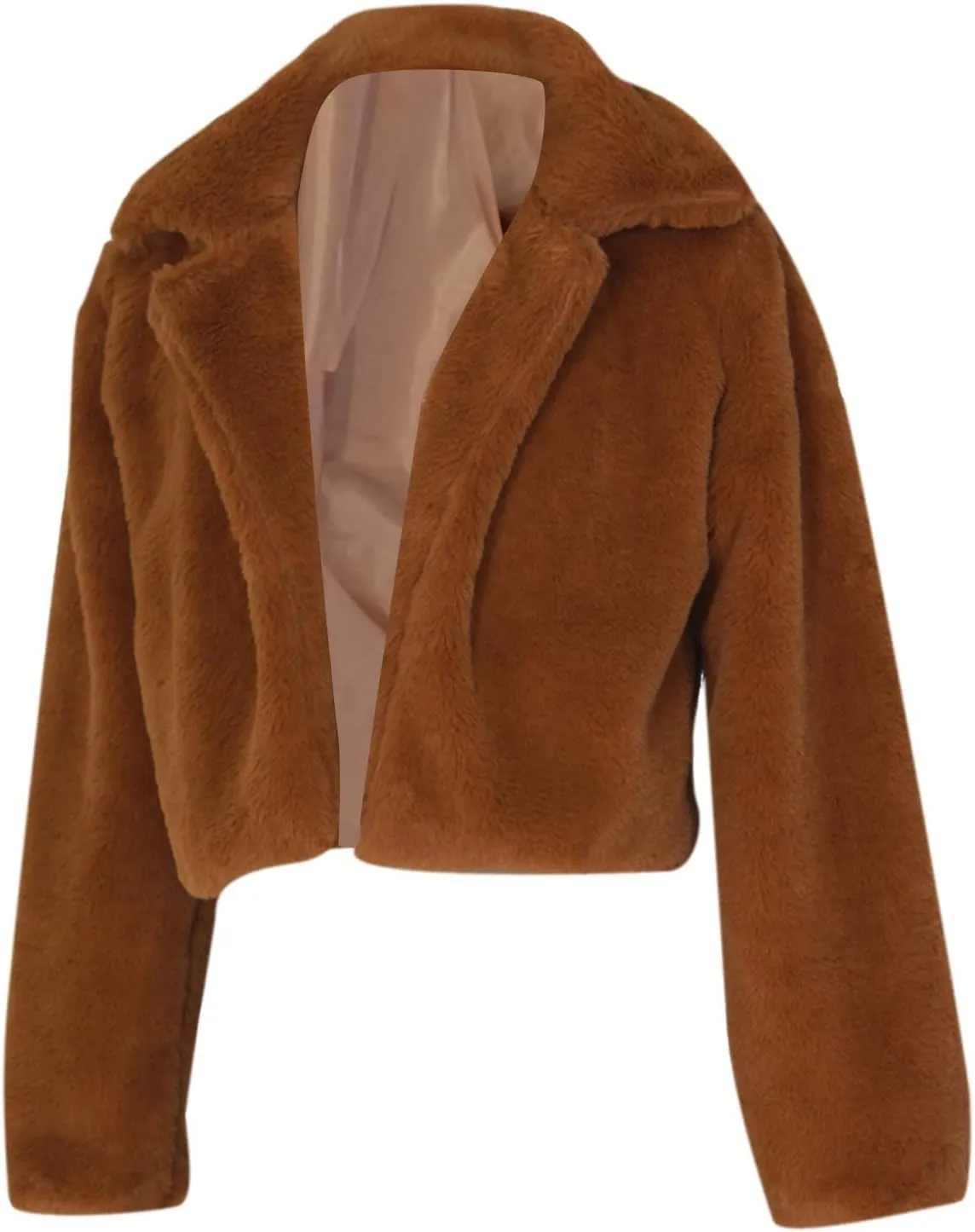 Women's Bride Wedding Party Jacket Faux Fur Coats Wrap Shawl Warm Overcoat Winter Thick Jackets Open Front Cardigan