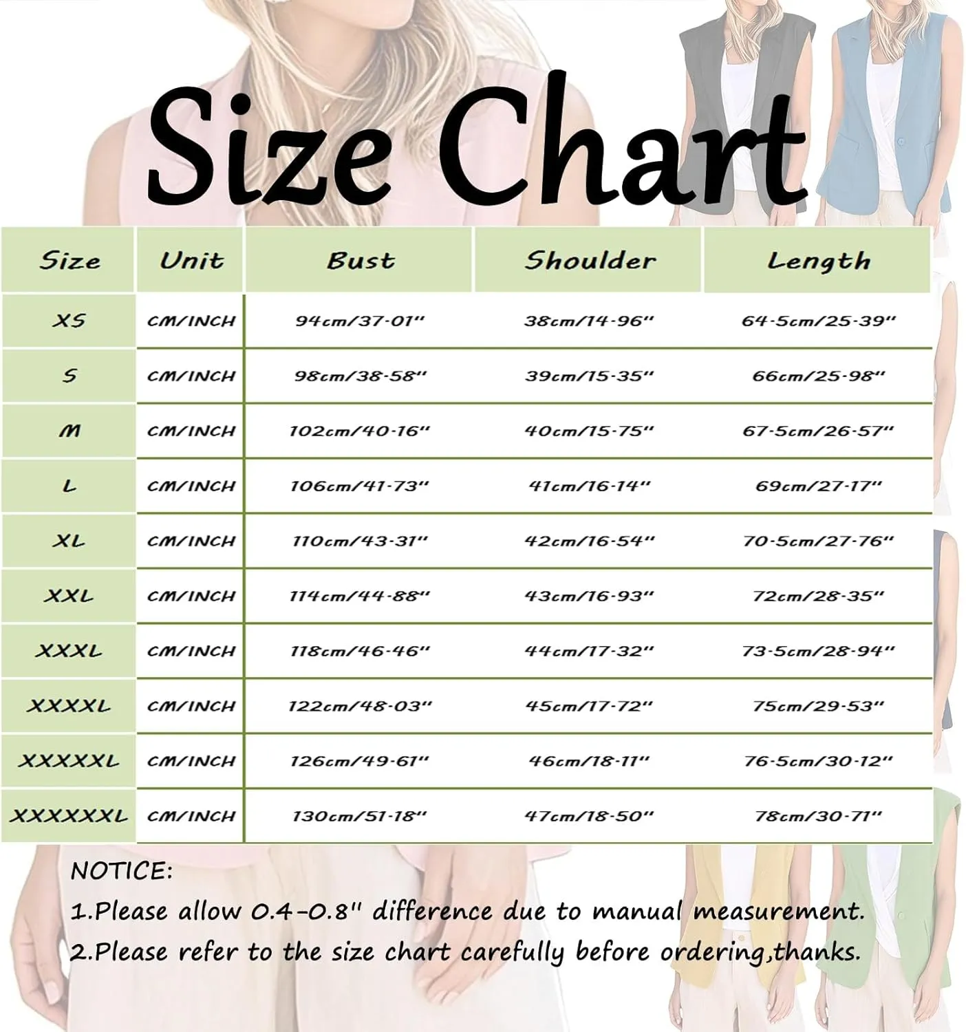 Womens Casual Business Blazer Sleeveless Lightweight Fully-Lined Work Office Vest Summer Waistcoat with Pockets 2025