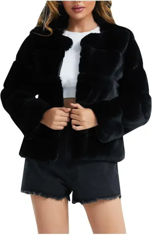 Women's Coats Autumn And Winter Plush Long Sleeve Warm Cardigan Coat, S-2XL