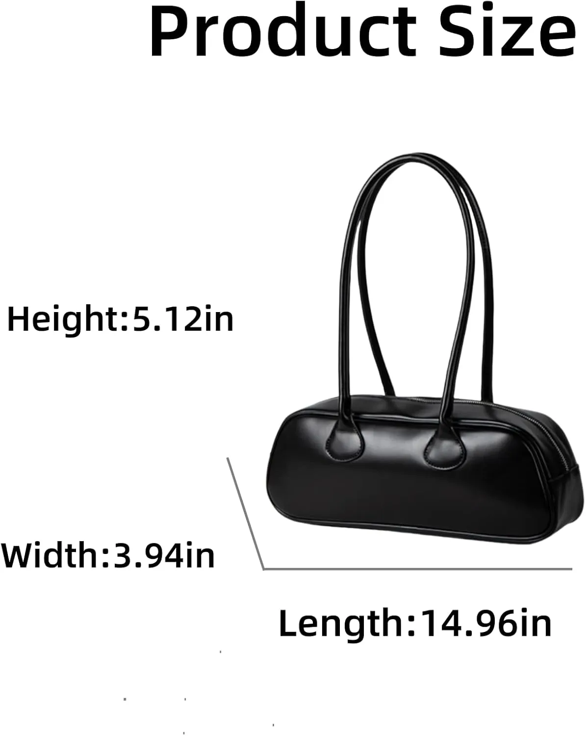 Women's French Shoulder Bag, Fashionable & Minimalist Retro Handbag, Versatile and Styling Single Commuter Bag