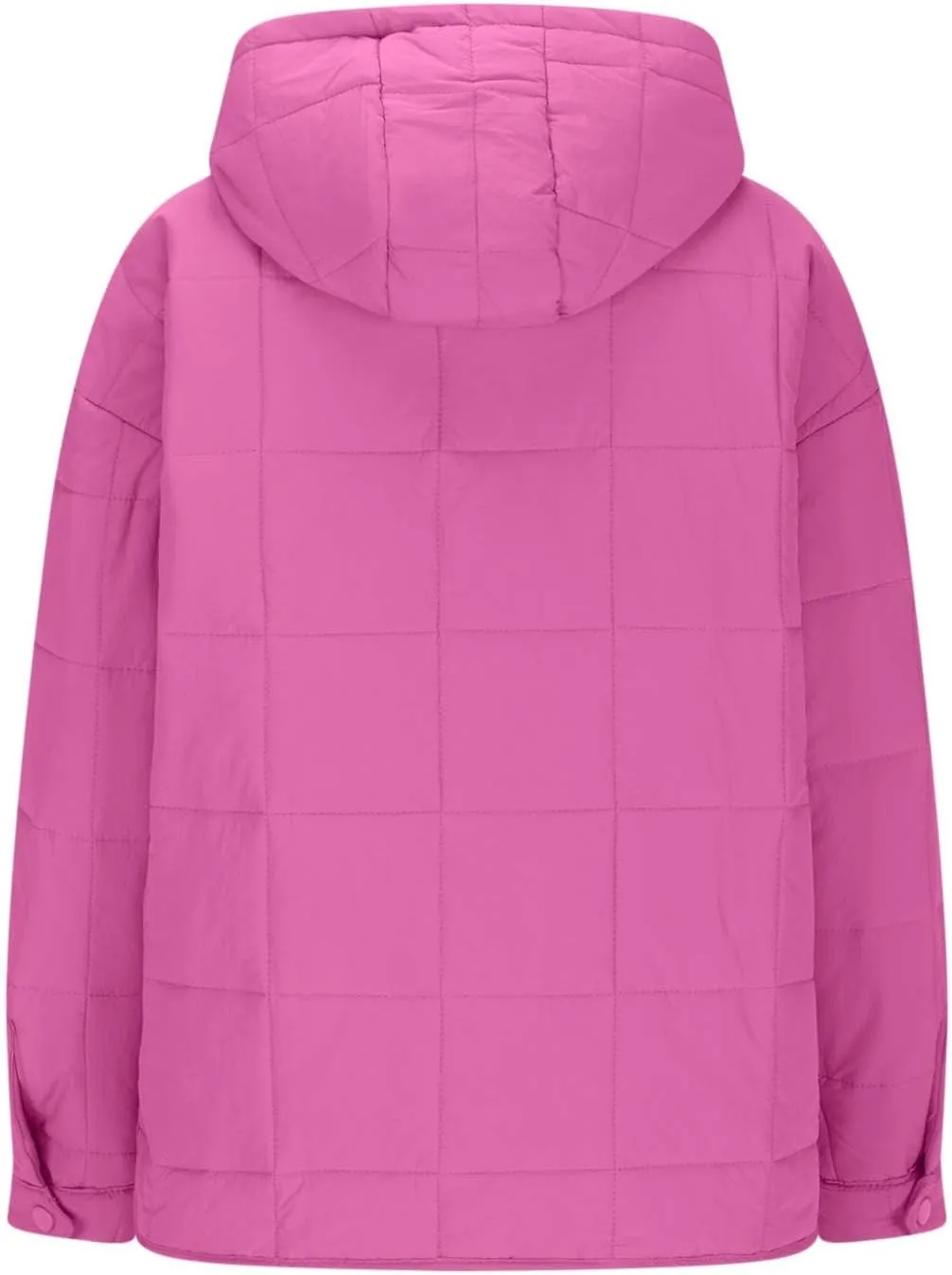 Womens Lightweight Puffer Jackets Warm Hooded Short Winter Coats Thicken Quilted Jackets Cropped Down Coats Outerwear