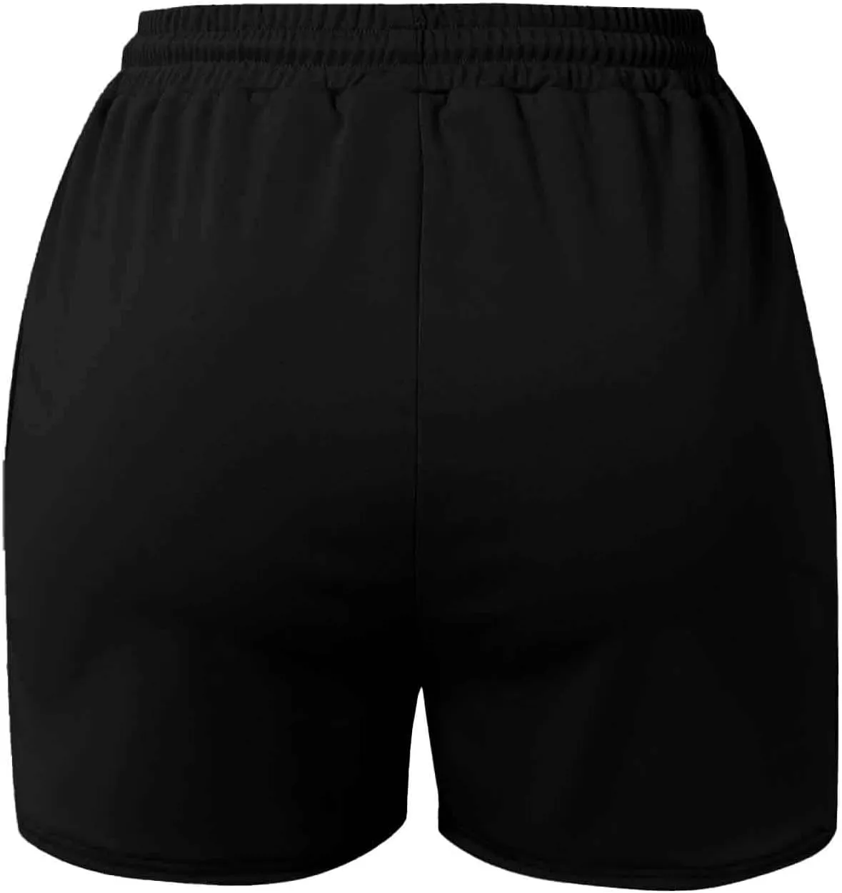 Workout Shorts for Women with Pockets Mid Rise Athletic Shorts Running Pants Breathable Outdoor Gym Sport Trousers
