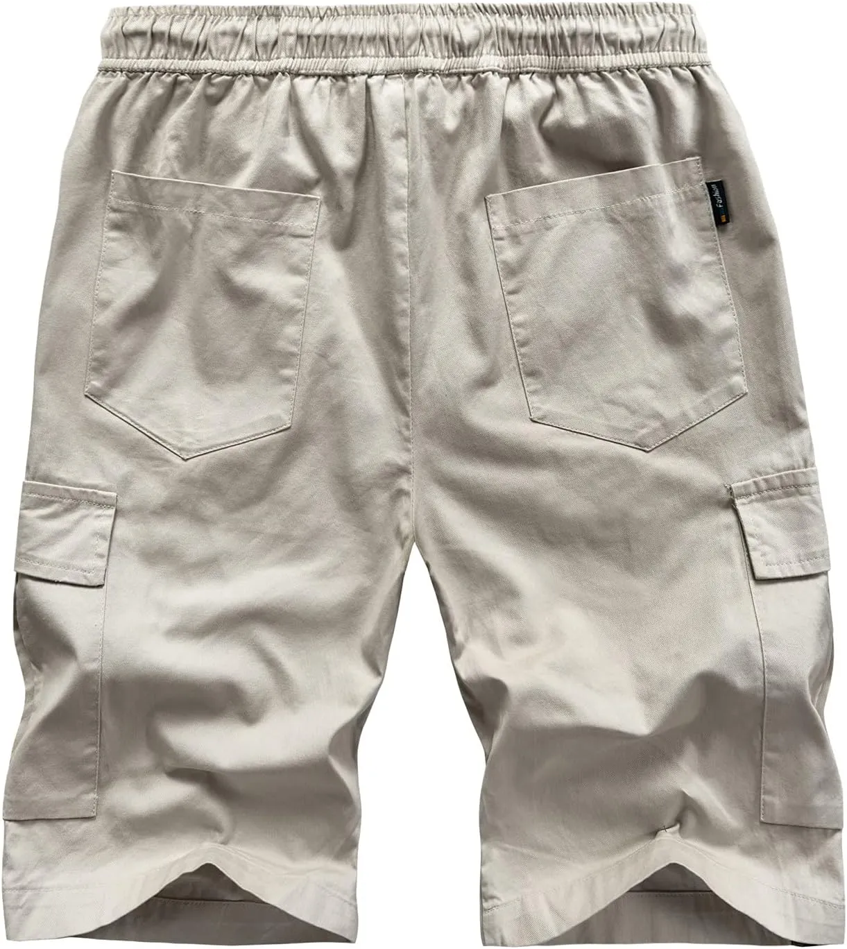 Ymosrh Men's Khaki Shorts Men Summer Fashion Casual Printed Loose Quick-Drying Shorts Beach Pants Cargo Shorts