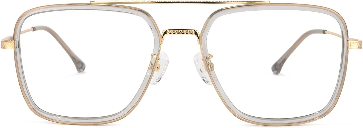 Zeelool Readers Aviator Blue Light Blocking Reading Glasses for Men Women with Anti-Reflective Coating Nayeli ZTX898397