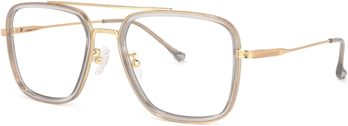 Zeelool Readers Aviator Blue Light Blocking Reading Glasses for Men Women with Anti-Reflective Coating Nayeli ZTX898397