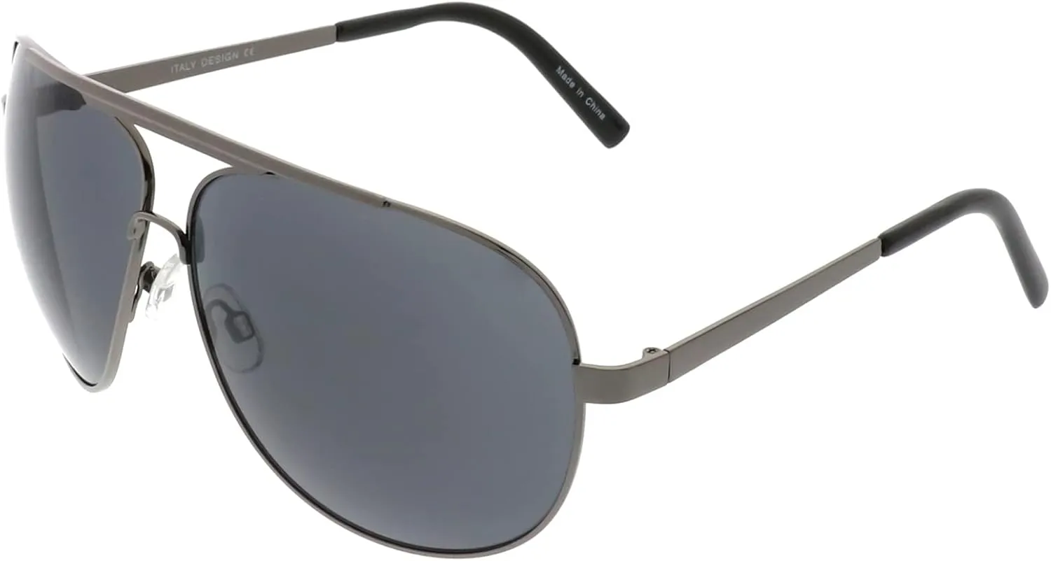 zeroUV - 70's Big Frame Oversized Aviator Sunglasses for Men and Women 70mm