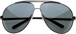 zeroUV - 70's Big Frame Oversized Aviator Sunglasses for Men and Women 70mm